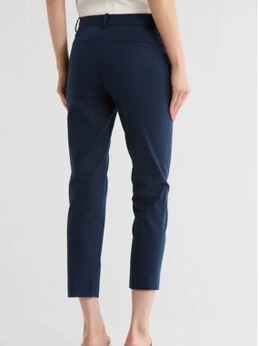 Theory Treeca Navy Ankle Pants Size 2 – Tailored Workwear NWOT